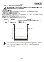 Предварительный просмотр 70 страницы DAB E-BOX 2G M Instruction For Installation And Maintenance