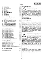 Preview for 149 page of DAB E-BOX 2G M Instruction For Installation And Maintenance