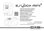 DAB E.SYBOX MINI 3 Instruction For Installation And Maintenance preview