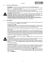 Preview for 10 page of DAB ESC plus 10T Instruction For Installation And Maintenance