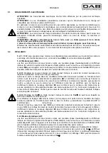 Preview for 14 page of DAB ESC plus 10T Instruction For Installation And Maintenance