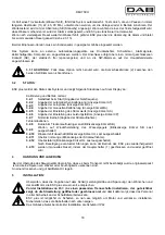 Preview for 21 page of DAB ESC plus 10T Instruction For Installation And Maintenance