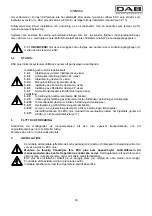 Preview for 33 page of DAB ESC plus 10T Instruction For Installation And Maintenance