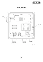 Preview for 50 page of DAB ESC plus 10T Instruction For Installation And Maintenance