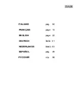 Preview for 3 page of DAB EUROINOX 50 Instructions And Installation