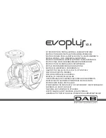 Предварительный просмотр 1 страницы DAB EVOPLUS D 120/220.32 M Instruction For Installation And Maintenance