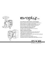 Preview for 1 page of DAB EVOPLUS  SMALL 80/180 XM Instruction For Installation And Maintenance