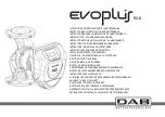 DAB evoplus Instruction For Installation And Maintenance preview