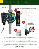 Предварительный просмотр 22 страницы DAB EVOSTA 40-60/180X Instruction