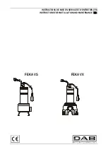 Предварительный просмотр 1 страницы DAB FEKA VS Instruction For Installation And Maintenance