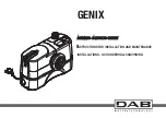 Preview for 1 page of DAB GENIX Instruction For Installation And Maintenance