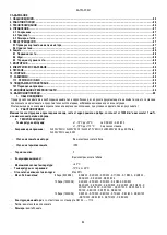 Preview for 90 page of DAB K 11/500 Instruction For Installation And Maintenance