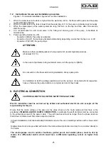 Preview for 27 page of DAB K 20/9 HA Instruction For Installation And Maintenance