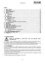 Preview for 43 page of DAB K 20/9 HA Instruction For Installation And Maintenance