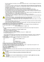 Preview for 22 page of DAB KVC 15/30 Instruction For Installation And Maintenance