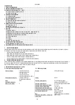 Предварительный просмотр 55 страницы DAB KVC 15/30 Instruction For Installation And Maintenance