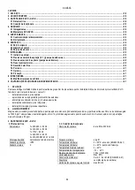 Preview for 60 page of DAB KVC 15/30 Instruction For Installation And Maintenance