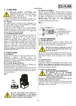 Preview for 33 page of DAB KVC 50 Instruction For Installation And Maintenance