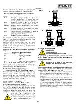 Preview for 56 page of DAB KVC 50 Instruction For Installation And Maintenance