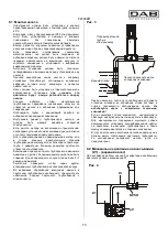 Предварительный просмотр 76 страницы DAB KVC 50 Instruction For Installation And Maintenance