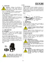 Preview for 82 page of DAB KVC 50 Instruction For Installation And Maintenance