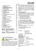 Предварительный просмотр 102 страницы DAB KVC 50 Instruction For Installation And Maintenance