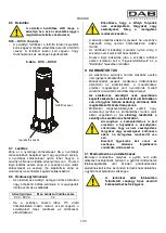 Предварительный просмотр 106 страницы DAB KVC 50 Instruction For Installation And Maintenance