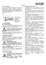 Предварительный просмотр 8 страницы DAB KVC Series Instruction For Installation And Maintenance