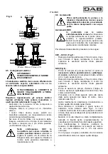 Предварительный просмотр 10 страницы DAB KVC Series Instruction For Installation And Maintenance