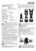 Предварительный просмотр 15 страницы DAB KVC Series Instruction For Installation And Maintenance