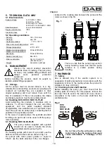 Предварительный просмотр 23 страницы DAB KVC Series Instruction For Installation And Maintenance