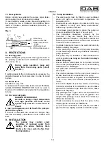 Предварительный просмотр 24 страницы DAB KVC Series Instruction For Installation And Maintenance