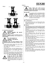 Предварительный просмотр 26 страницы DAB KVC Series Instruction For Installation And Maintenance