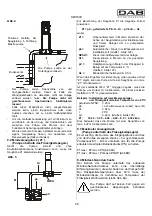 Предварительный просмотр 33 страницы DAB KVC Series Instruction For Installation And Maintenance