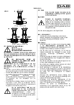 Предварительный просмотр 42 страницы DAB KVC Series Instruction For Installation And Maintenance