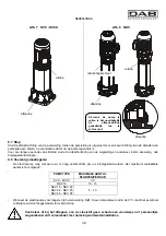 Предварительный просмотр 43 страницы DAB KVC Series Instruction For Installation And Maintenance