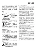 Предварительный просмотр 48 страницы DAB KVC Series Instruction For Installation And Maintenance