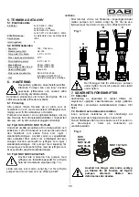 Предварительный просмотр 55 страницы DAB KVC Series Instruction For Installation And Maintenance