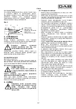 Предварительный просмотр 72 страницы DAB KVC Series Instruction For Installation And Maintenance