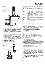 Предварительный просмотр 81 страницы DAB KVC Series Instruction For Installation And Maintenance