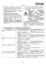 Предварительный просмотр 92 страницы DAB KVC Series Instruction For Installation And Maintenance