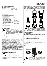 Предварительный просмотр 95 страницы DAB KVC Series Instruction For Installation And Maintenance