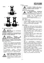 Предварительный просмотр 122 страницы DAB KVC Series Instruction For Installation And Maintenance