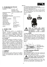 Предварительный просмотр 27 страницы DAB KVC Instruction For Installation And Maintenance