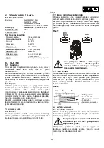 Предварительный просмотр 62 страницы DAB KVC Instruction For Installation And Maintenance