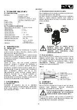 Предварительный просмотр 69 страницы DAB KVC Instruction For Installation And Maintenance