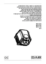 DAB MCE-11/C Instruction For Installation And Maintenance preview