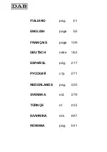 Preview for 4 page of DAB MCE-11/P Instruction For Installation And Maintenance