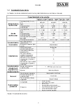 Предварительный просмотр 11 страницы DAB MCE-11/P Instruction For Installation And Maintenance