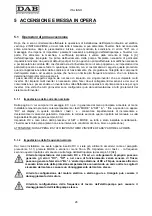 Preview for 32 page of DAB MCE-11/P Instruction For Installation And Maintenance